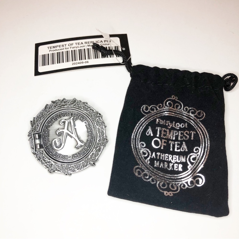 Fairyloot A Tempest of Tea Pin